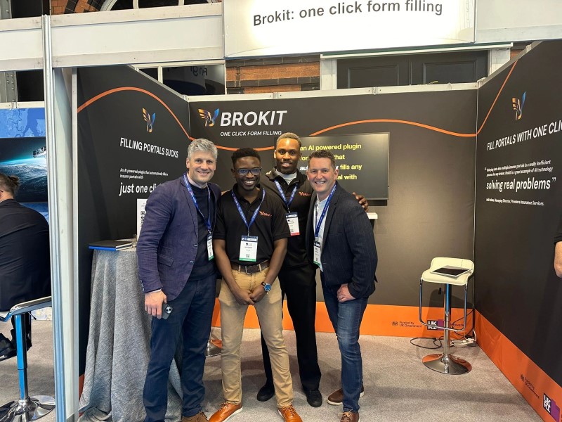 Images of the brokit team at BIBA